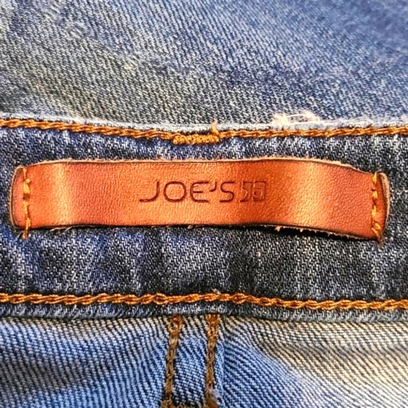 JOE'S ICON SKINNY DARK WASH STRECH DISTROYED DENIM, I SHIP FAST 32x29 - Picture 8 of 8